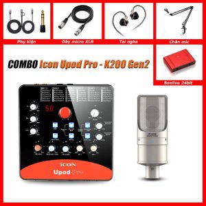 Bộ hát livestream icon Upod Pro Takstar PC K200 Gen2