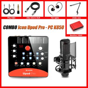 Bộ hát livestream icon Upod Pro Takstar K850