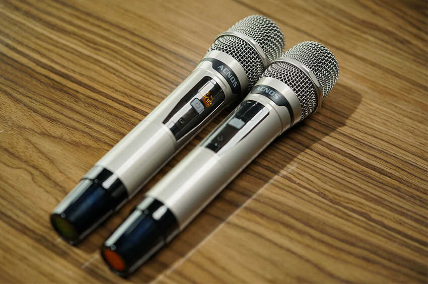 Loa xách tay Acnos CS450 | Nhỏ gọn, 2 micro karaoke cực phê
